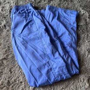 Cherokee ceil blue scrub pants